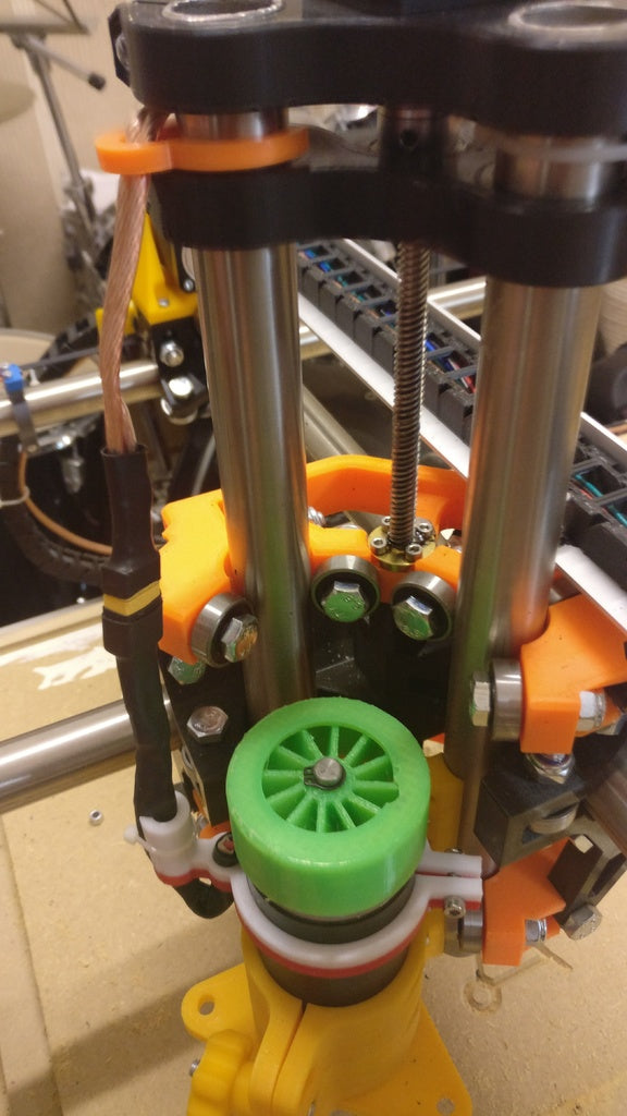 Korvaava tuuletin ja kaapelihallinta 500W 52mm MPCNC-karan