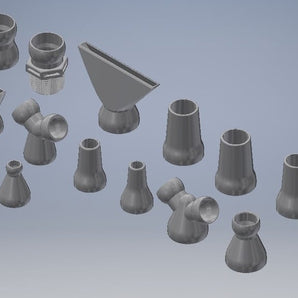 Loc-Line-liittimet (1/4', 1/2' ja 3/4')