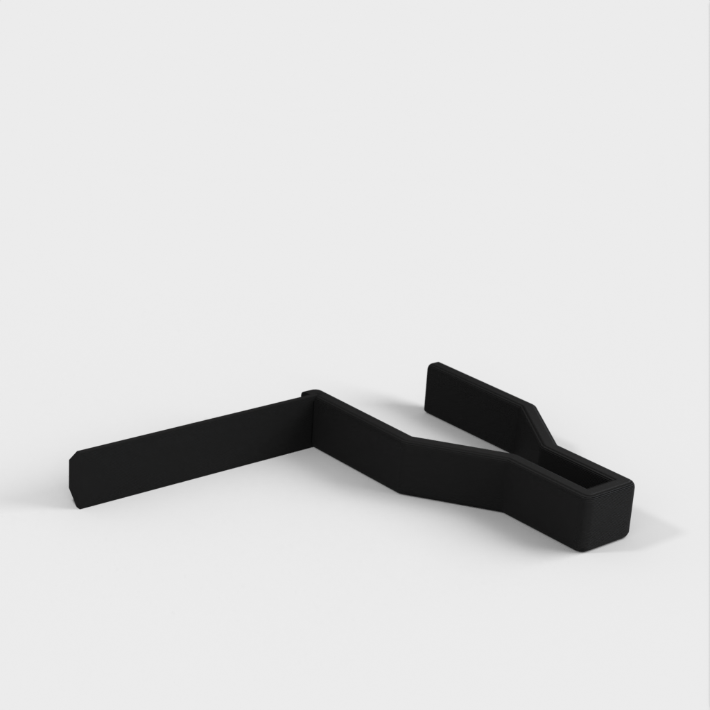 Kuulokkeiden pidike Sonylle melua vaimentavat kuulokkeet kiinnitettäväksi Ikea Bekant Screen for Desk -näytölle