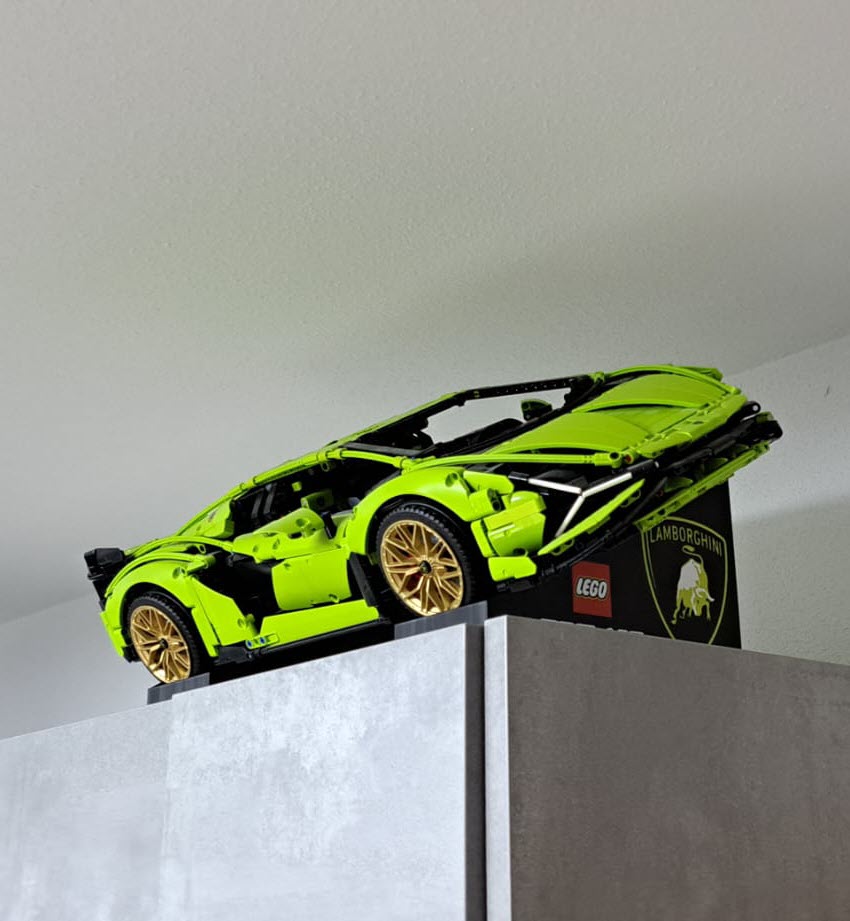Lego Technic Lamborghini Sián -näyttöteline