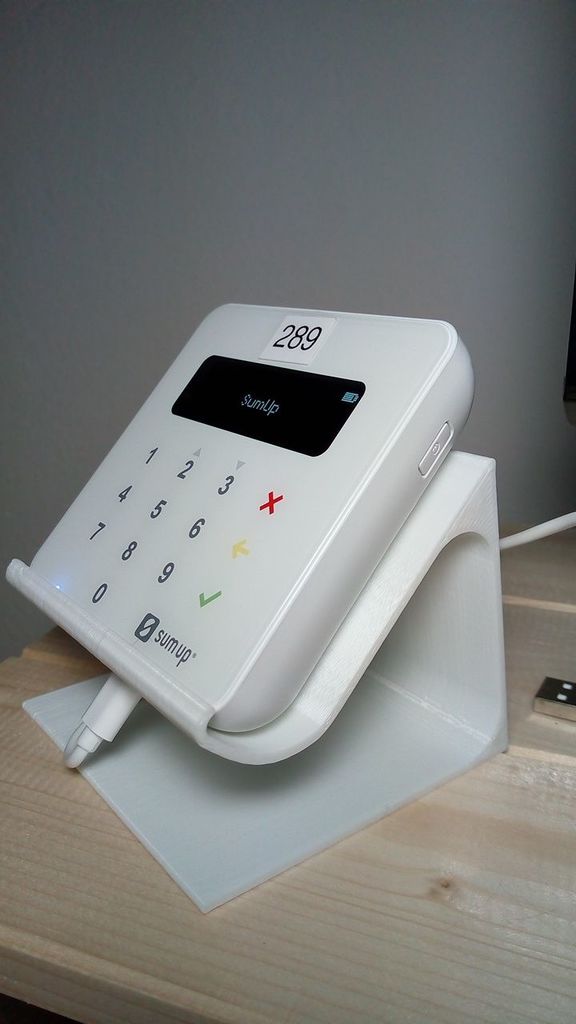 SumUp Air -kortinlukijan kontaktiton PIDIN USB:llä