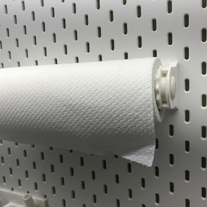 GRAB and GO -paperipyyhepidike seinälle ja IKEA Skådis -levylle