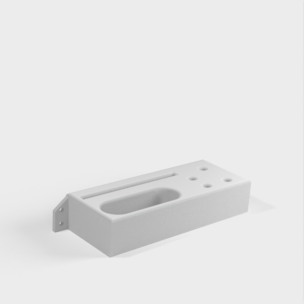 3D-tulostimen työkaluteline pöydän reunaan kiinnitettäväksi