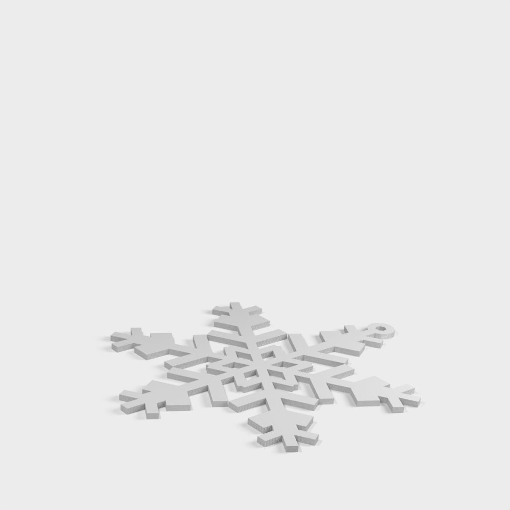 Random Snowflake Generator v11 koristeet ja korvakorut