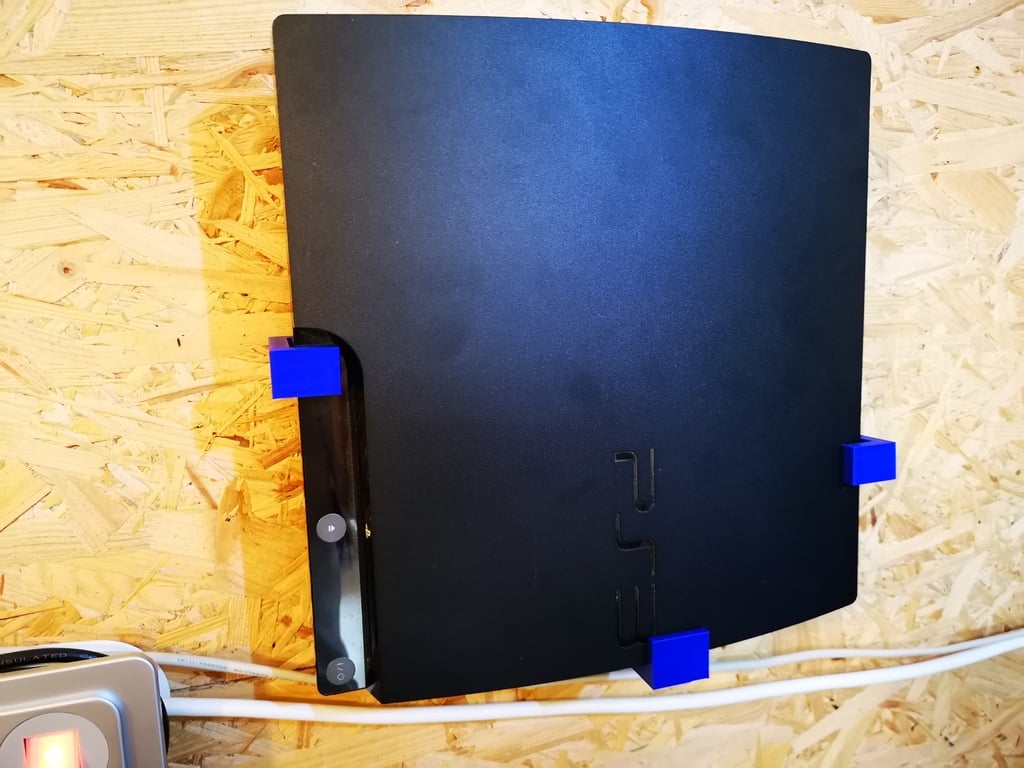 Sony PS3 Slim seinäkiinnitys