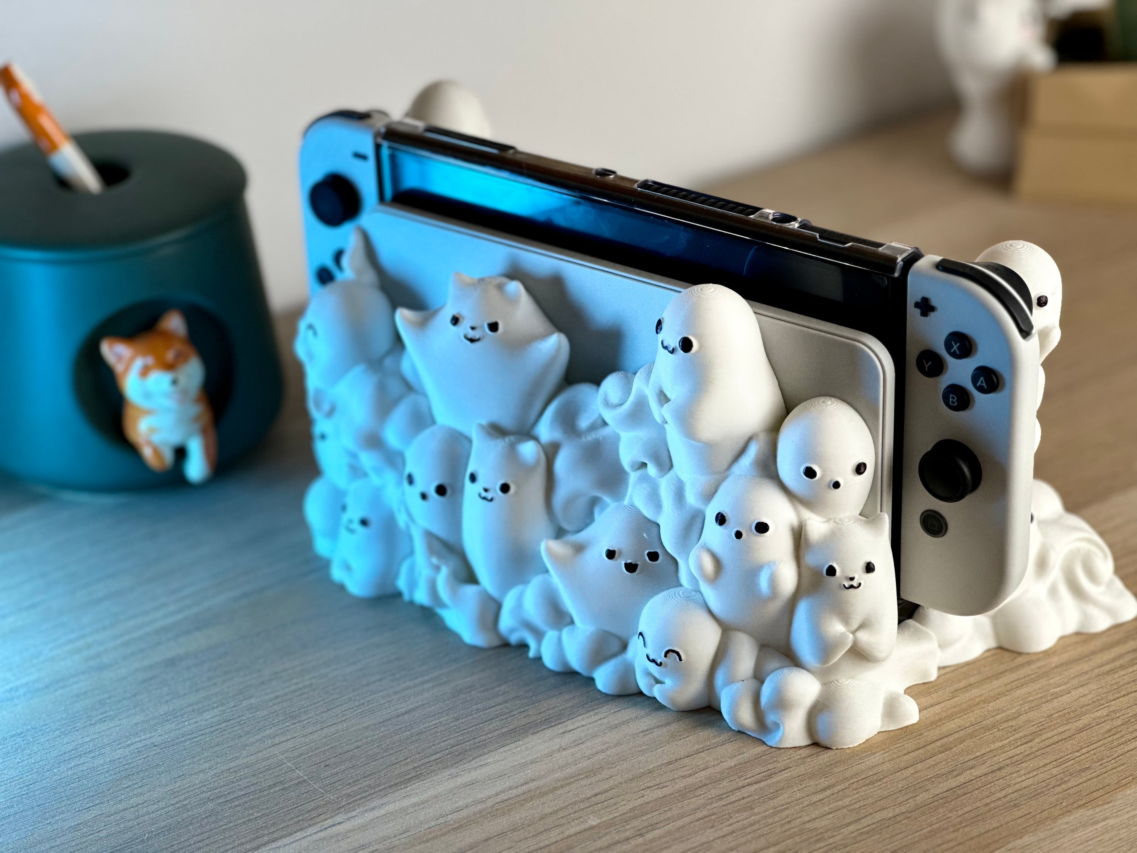 Sød Spøgelses Dock til Nintendo Switch OLED/Klassisk