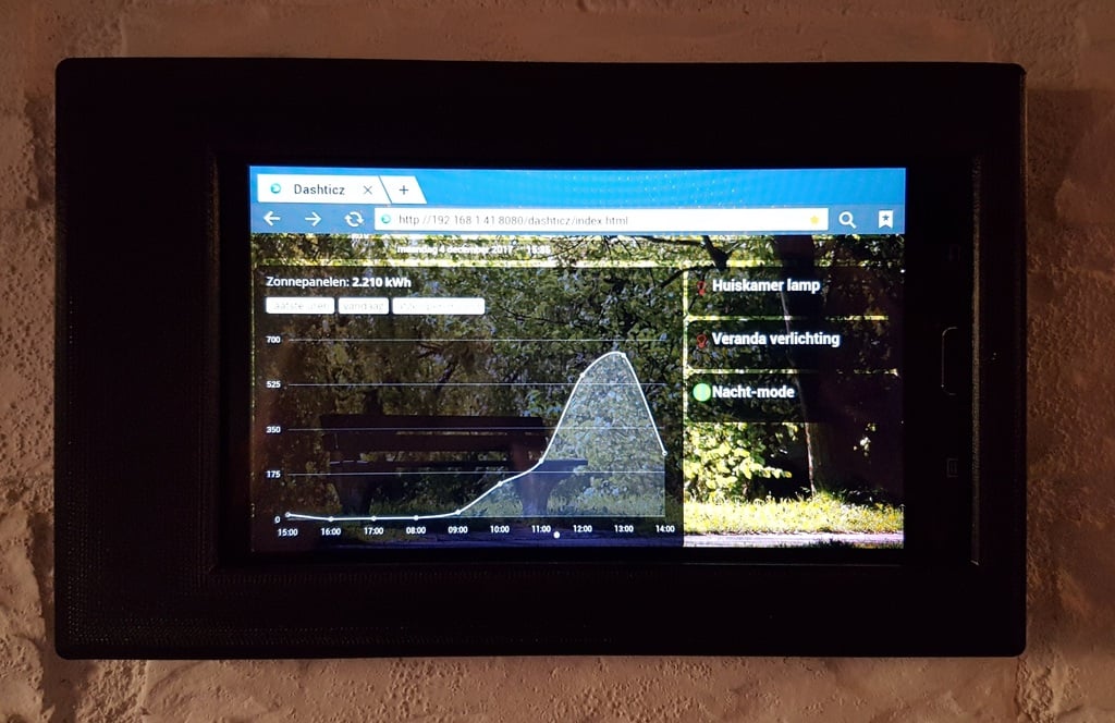 Seinäteline Samsung Galaxy Tab SM-T110:lle