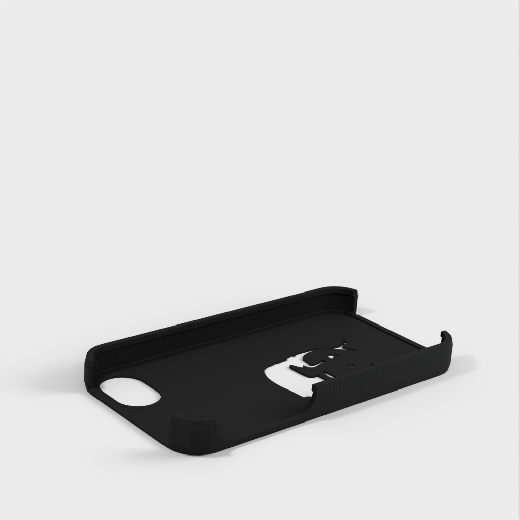 Custom iPhone Stencil tapauksessa