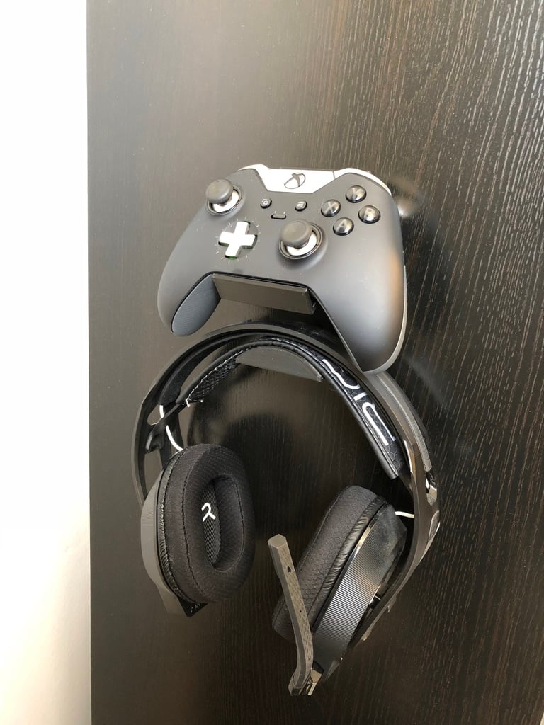 Xbox One -ohjaimen ja kuulokkeiden pidike - lisätuki