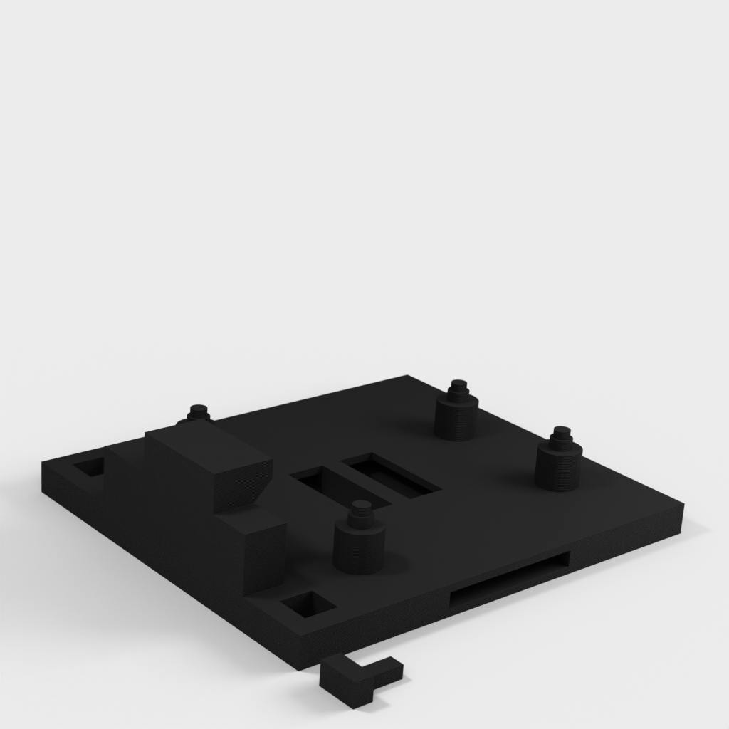 3D-tulostettava Arduino Mega 2560 R3 -asennuslevy valinnaisella kannella