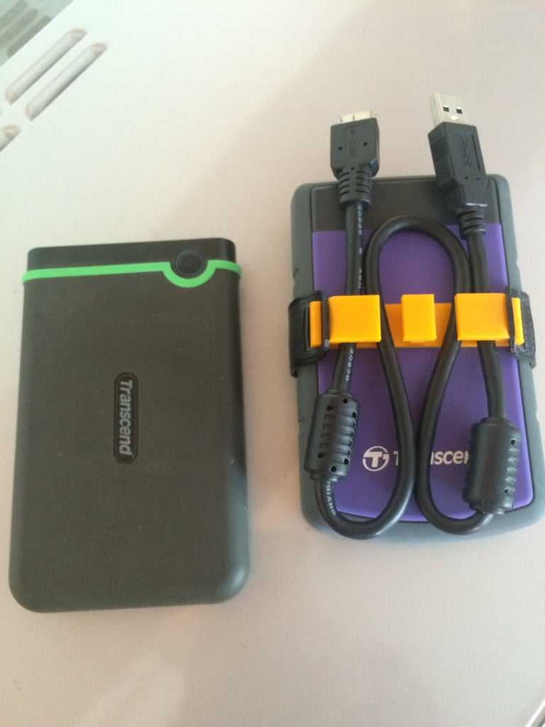 HDD-kaapelin pidikehihna Transcend StorJetille