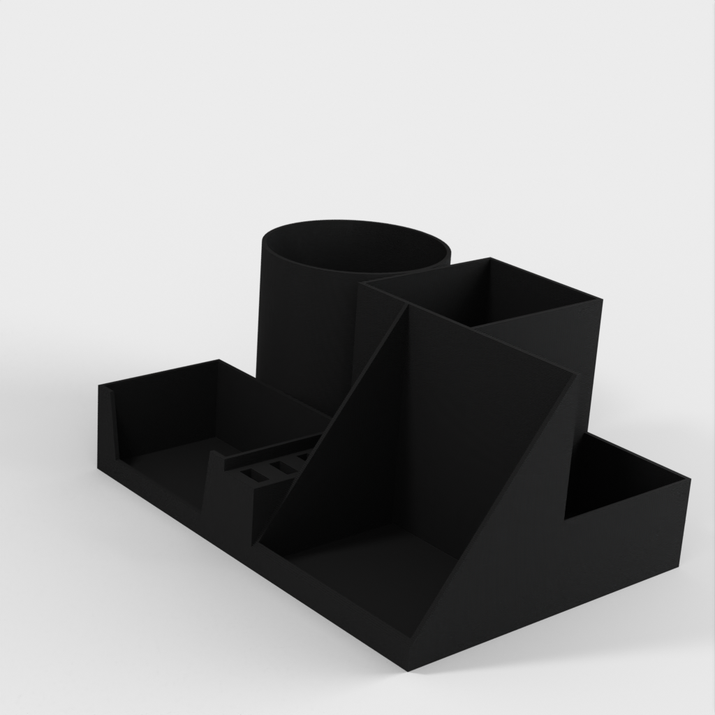 3D-tulostettu työpöydän järjestäjä