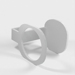 Clip-on mukinpidike ponttoniveneeseen