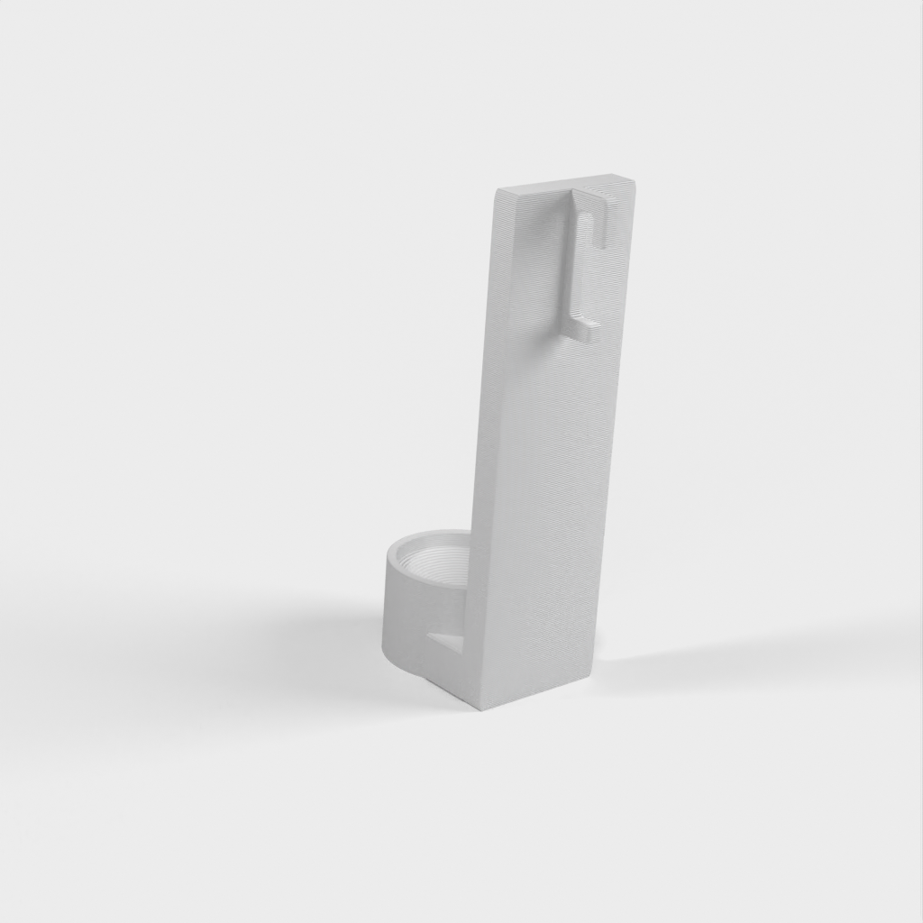 Bosch Pushdrive ruuvimeisselin pidike Ikea Skadis Systemille