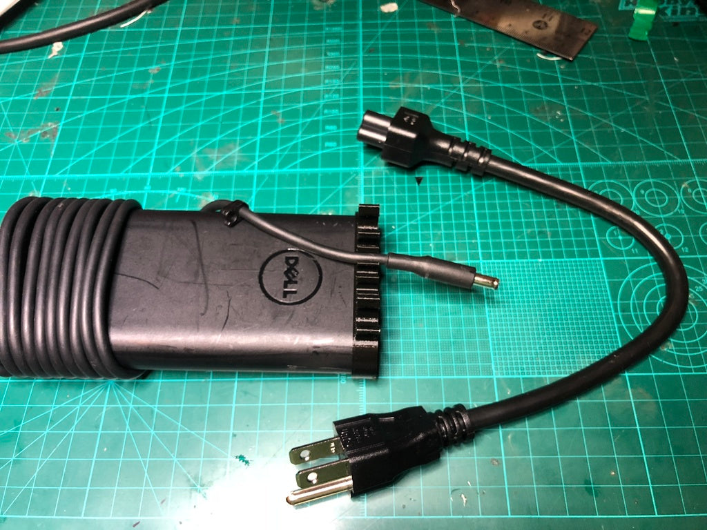 Kabelklips Dell XPS -virtalähteelle