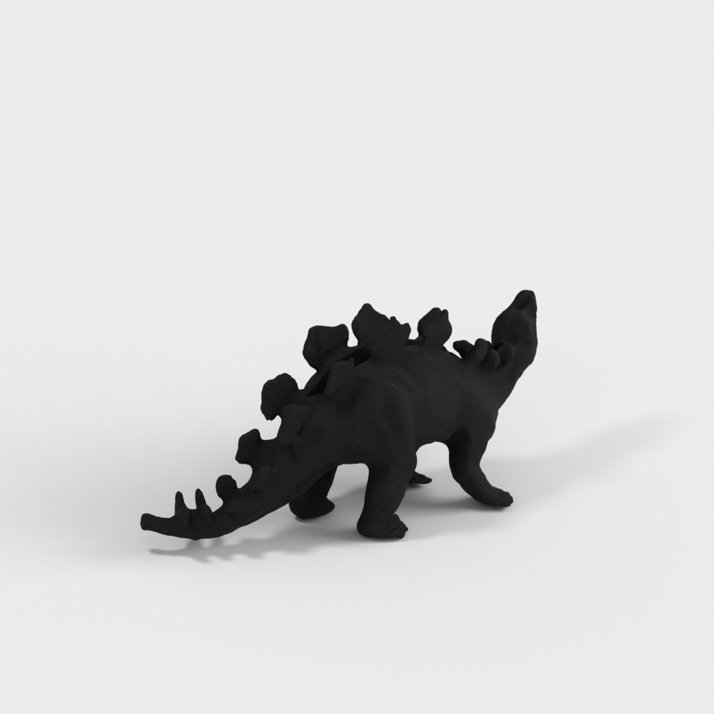 Stegosaurus-käyntikorttikotelo pöytään ja toimistoon