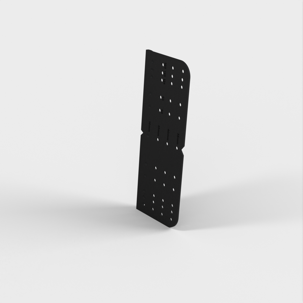 Ikea Bohrschablone / Porausohjain 160 mm:n reikävälille