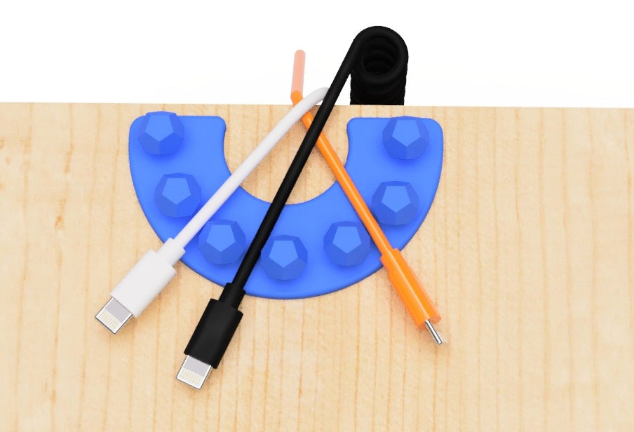 USB-kaapelin pidike (Säännöllinen dodekaeder)