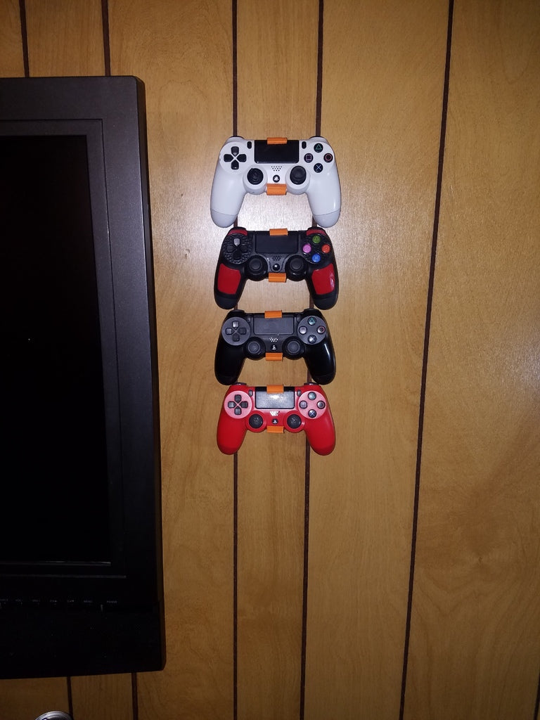 ps4clipMod - Seinäteline PS4-ohjaimelle