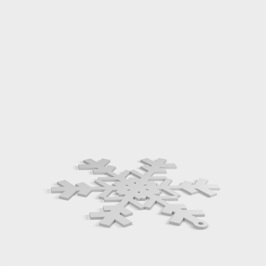 Random Snowflake Generator v11 koristeet ja korvakorut