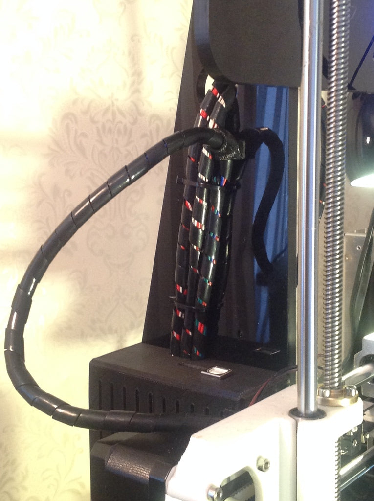 Anet A8 X-akselin 90 asteen kaapelikannatin - Omni m505 -yhteensopiva