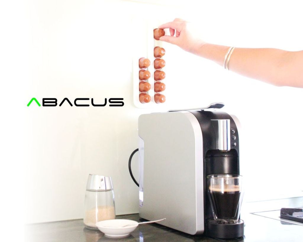 Abacus Nespresso-kapseliteline seinälle ja kaappiin