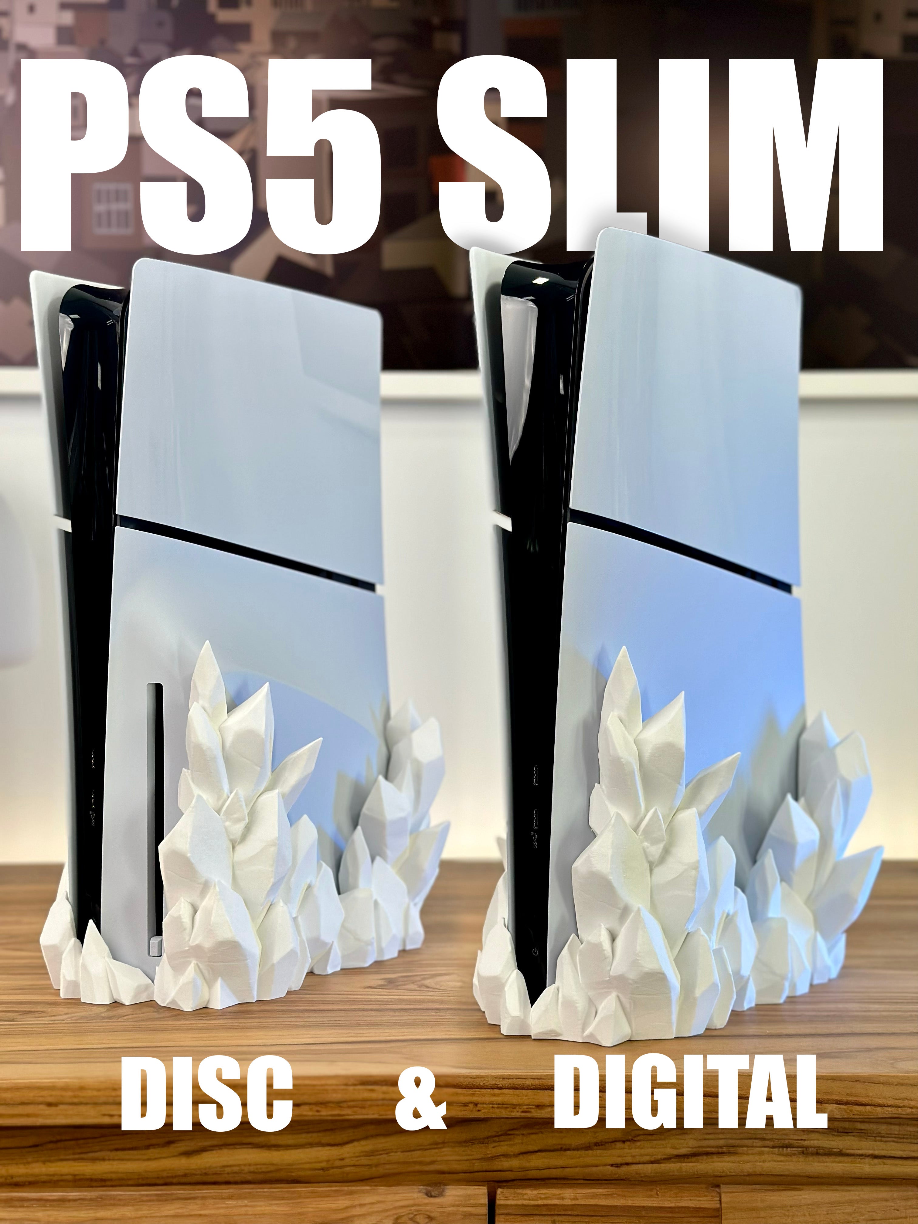 PS5 Slim Kidejalusta Digitaalinen ja Levy