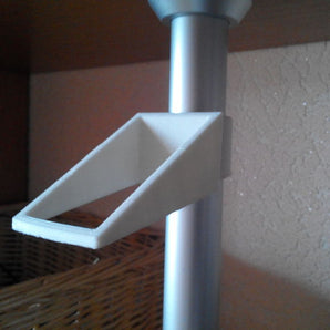 Xbox 360 -ohjaimen seinäkiinnike 28 mm:n putkelle