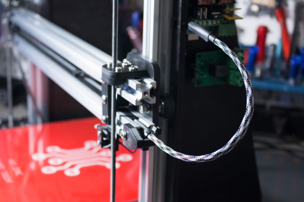 Kaapelihallinta V-Slot-tulostimille (MakerFarm i3v)