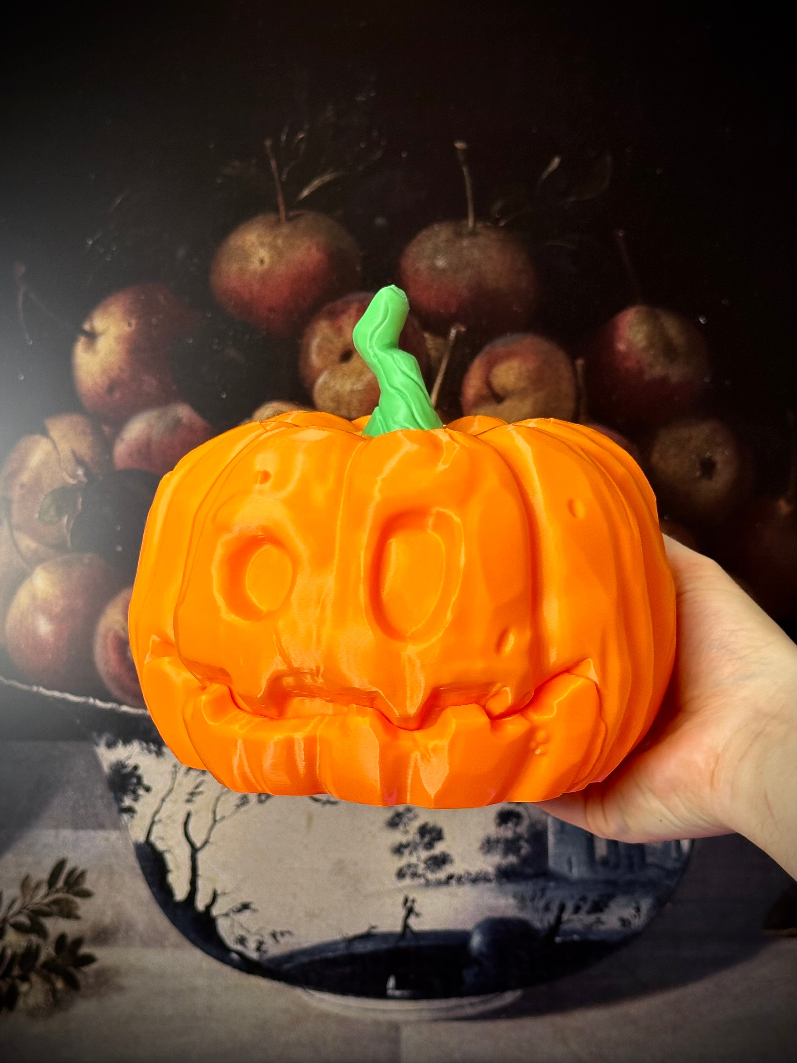 Nivelletty Halloween Kurpitsasanko karkkien keräämiseen