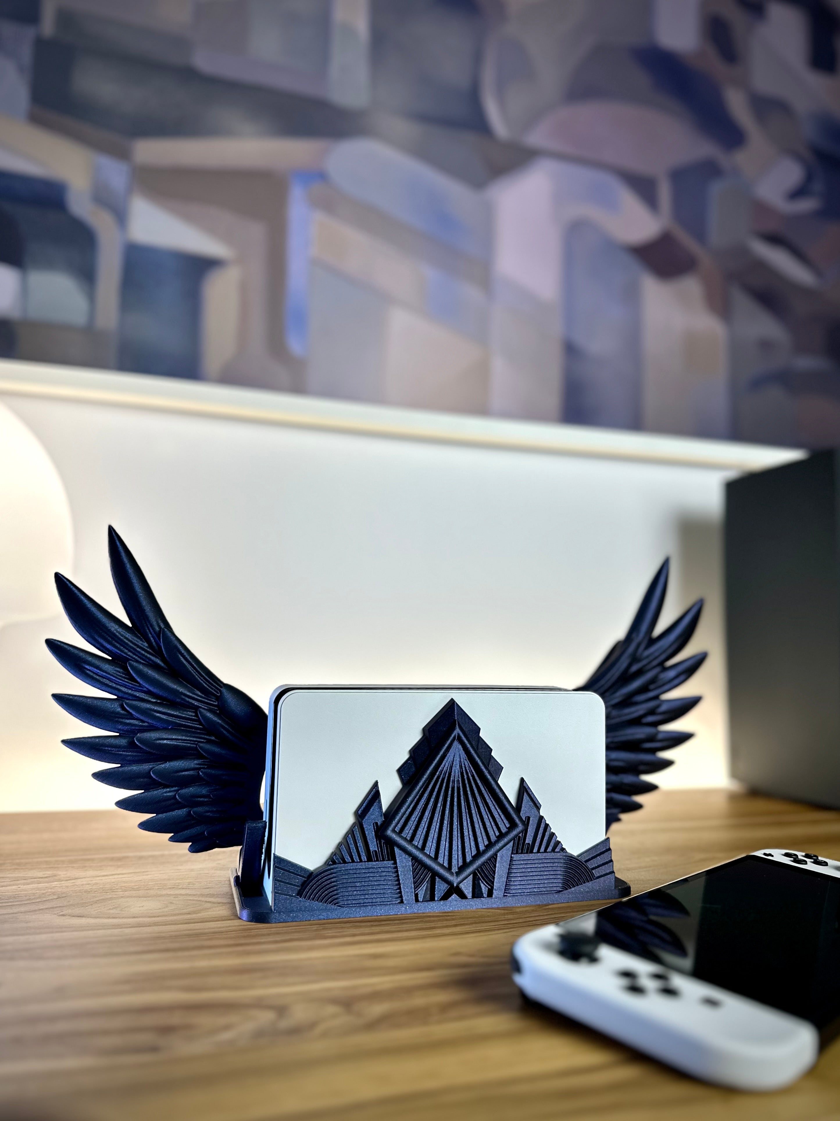 Art Deco -telakka Nintendo Switchille/OLED-mallille