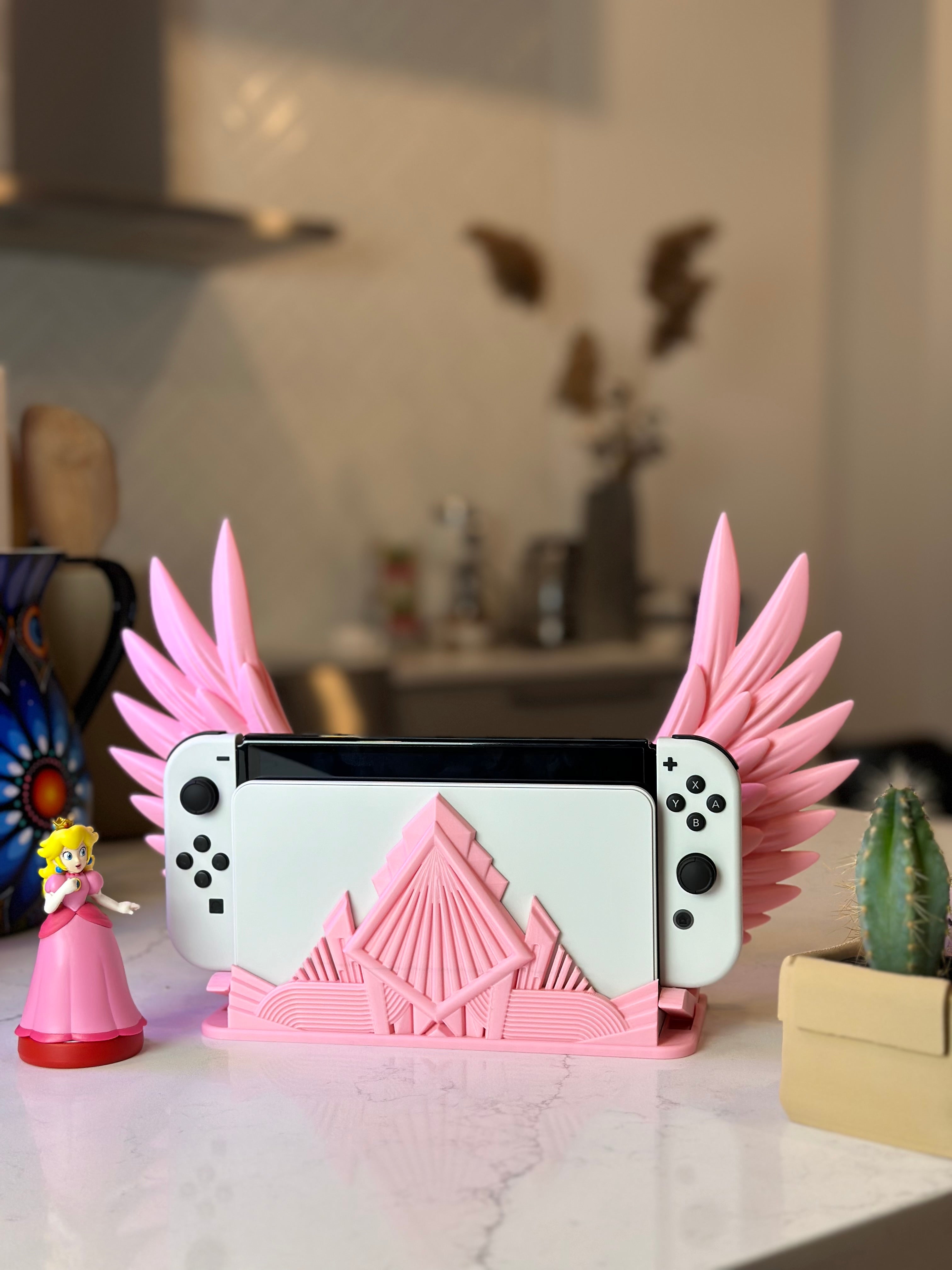 Art Deco -telakka Nintendo Switchille/OLED-mallille