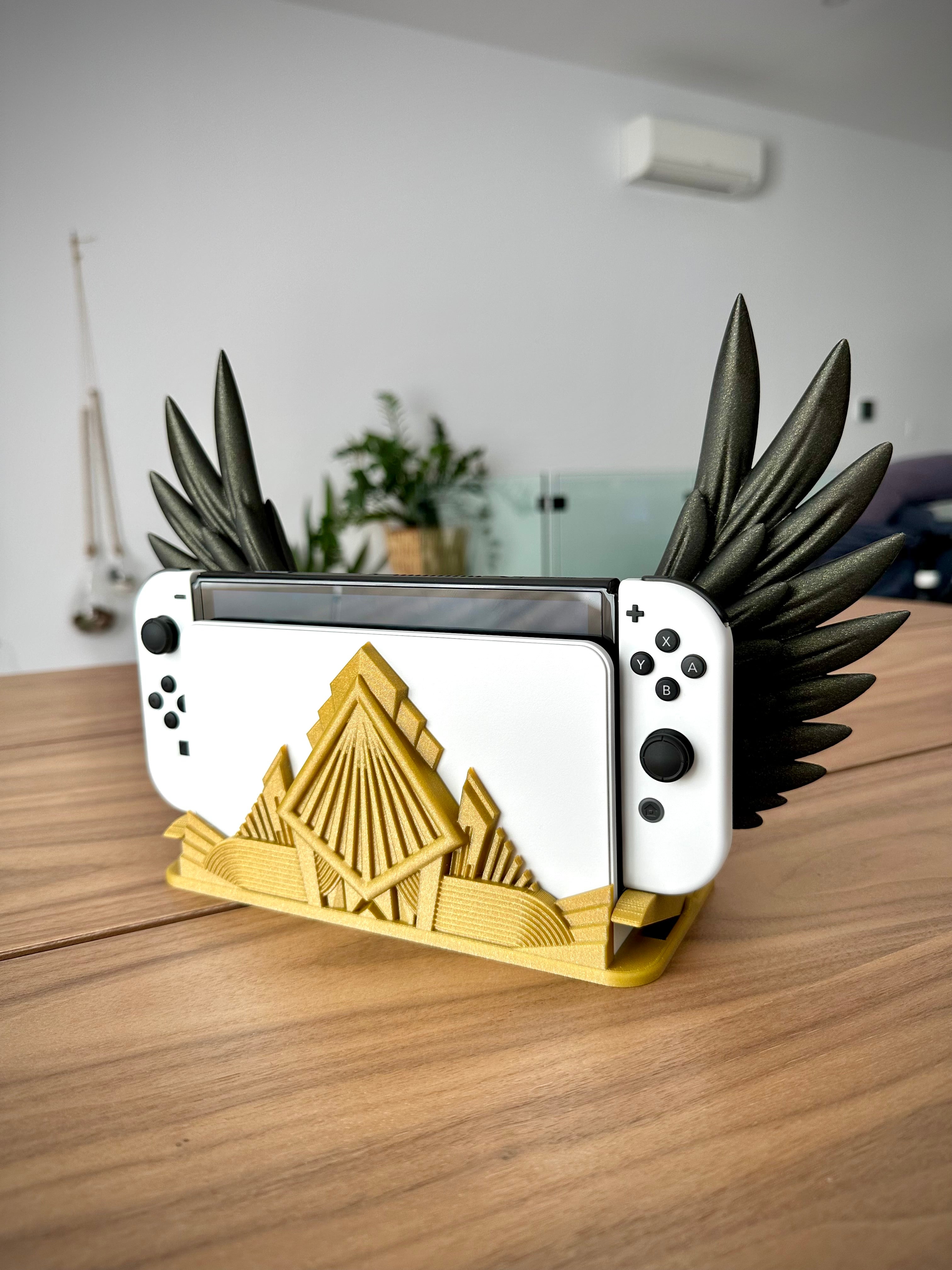 Art Deco -telakka Nintendo Switchille/OLED-mallille