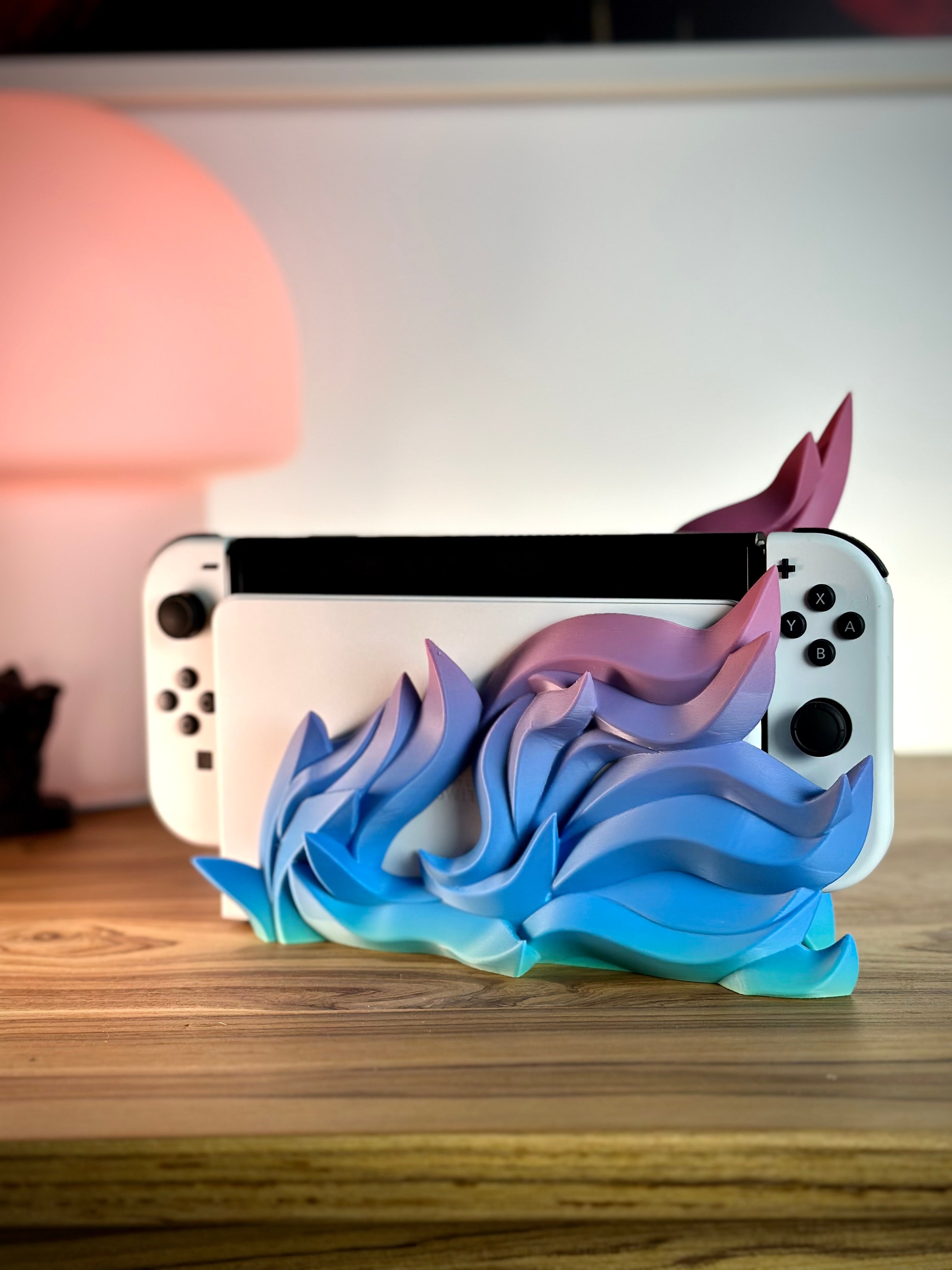 Tyylikäs liekkilaturi Switch OLED/Classic -malleille