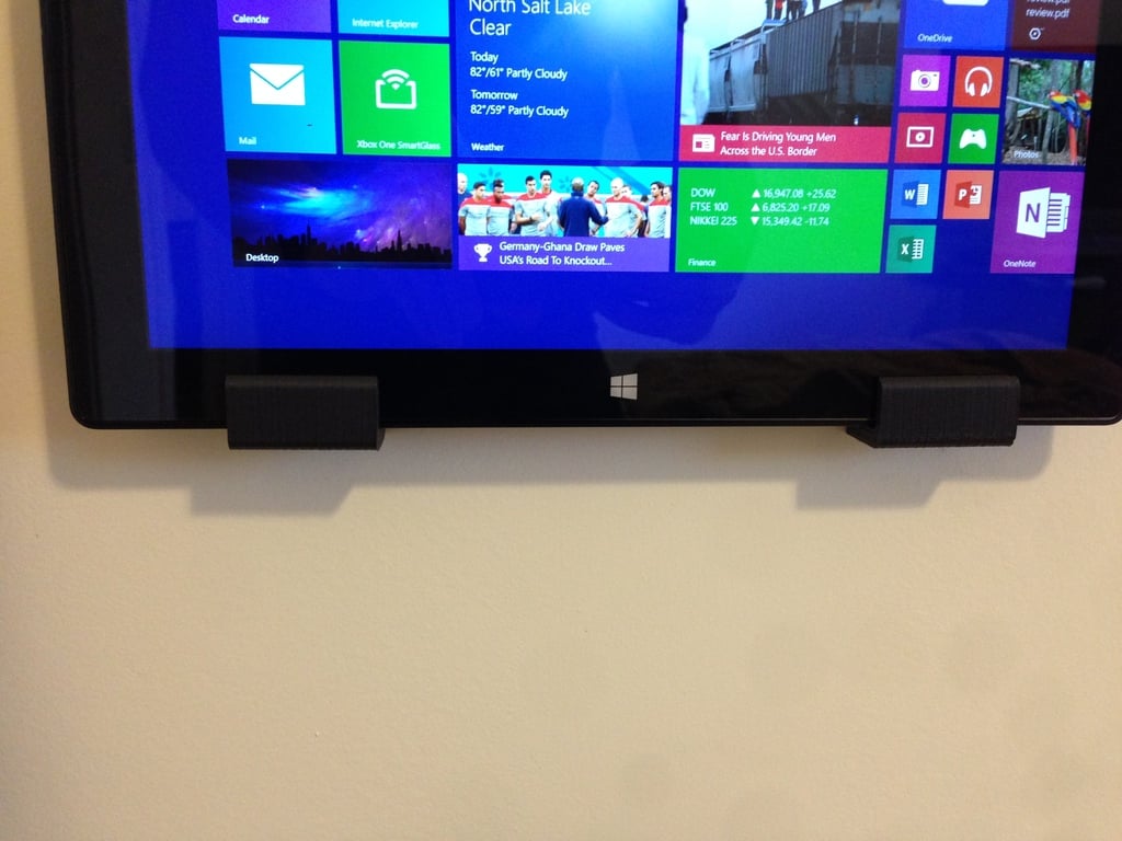 Microsoft Surface Pro 2 -seinäteline