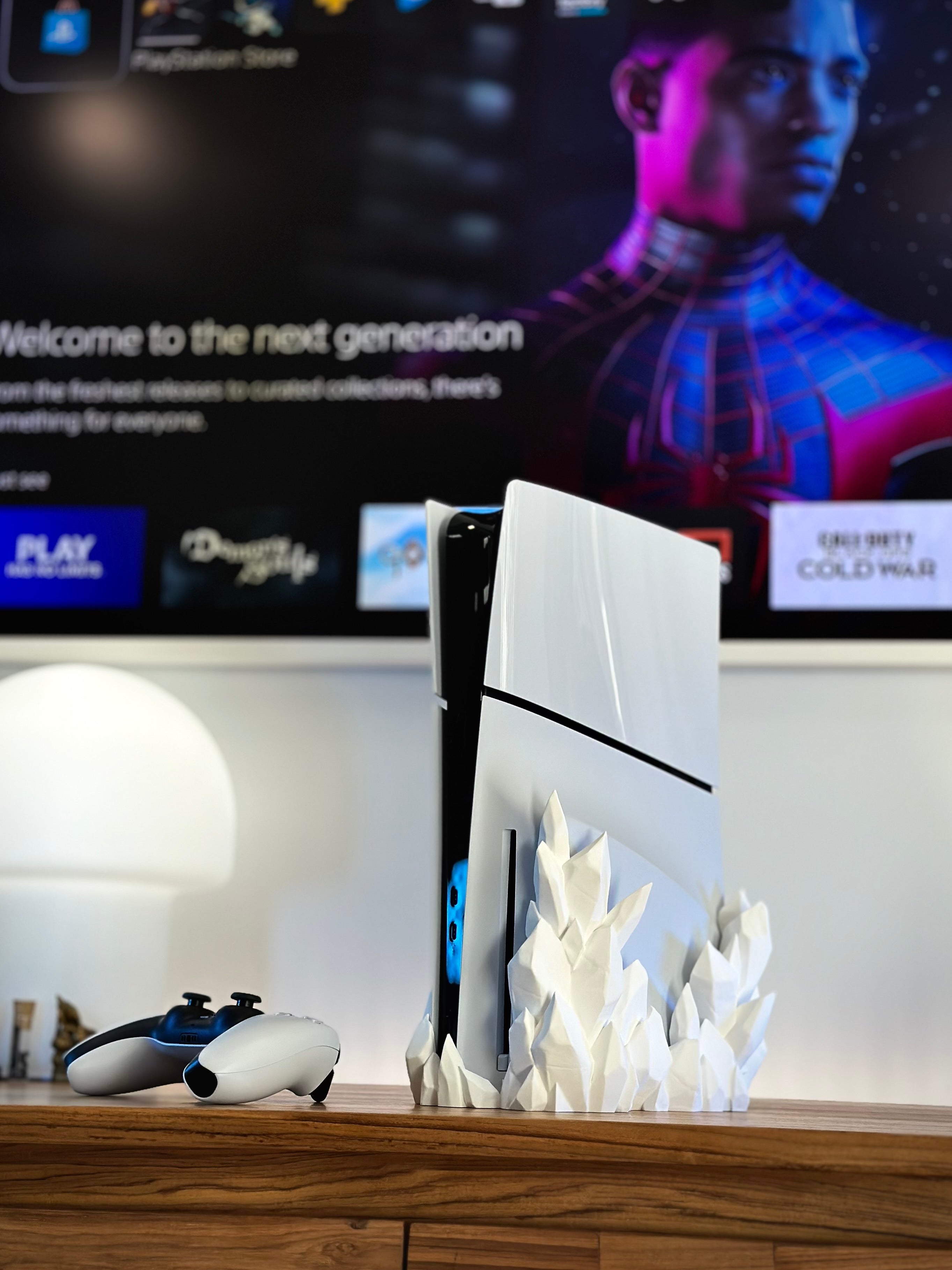 PS5 Slim Kidejalusta Digitaalinen ja Levy