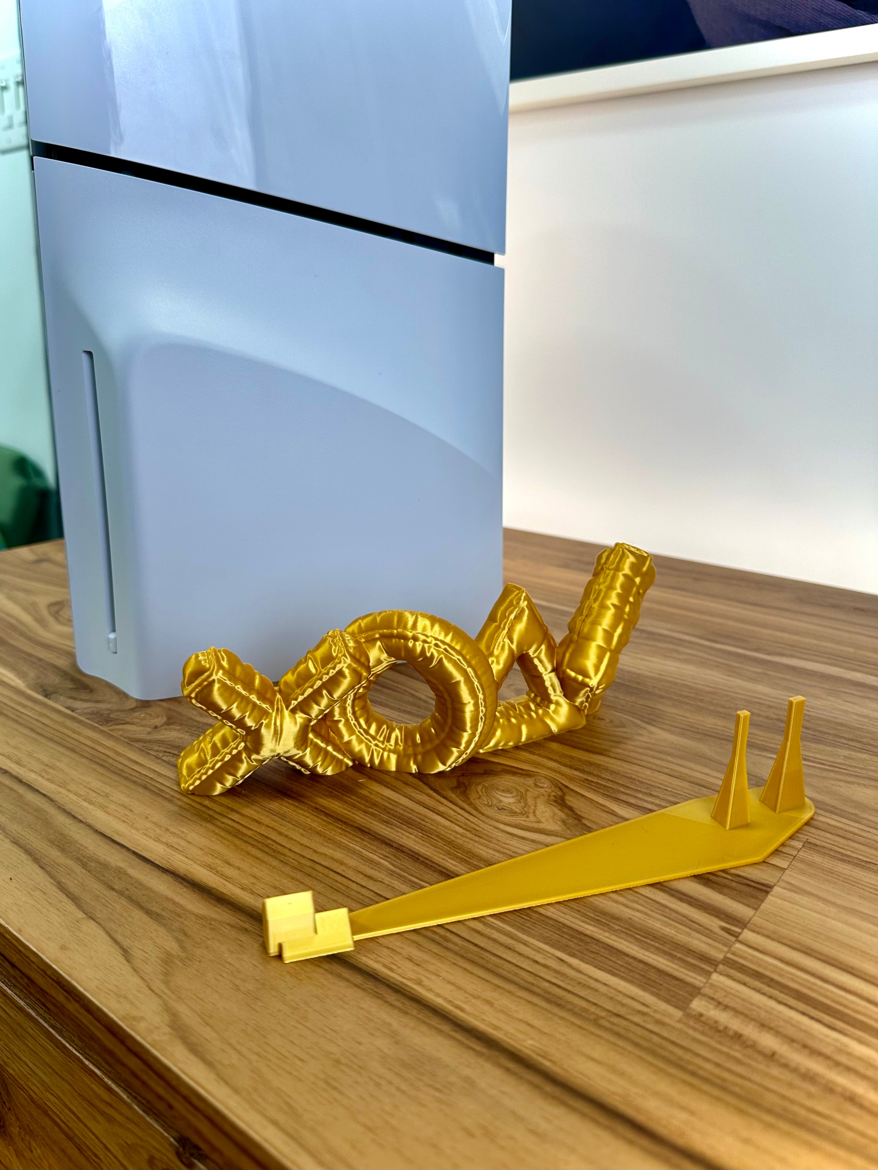 PS5 Slim Ikonisk Horisontal Konsol Stander