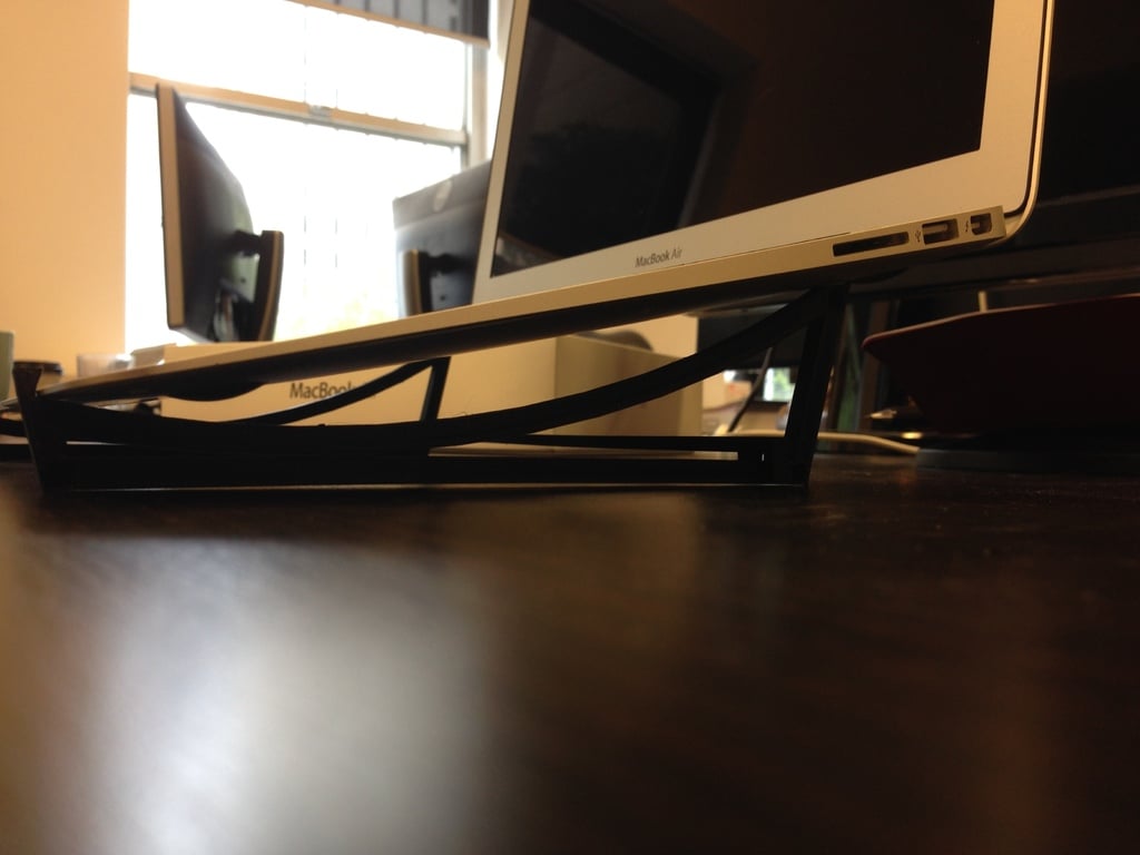 Joustava kannettavan tietokoneteline MacBook Airille ja kannettaville tietokoneille