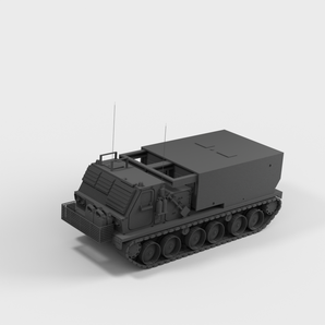MARS II MLRS saksalainen rakettitykki pöytäpelialustalle