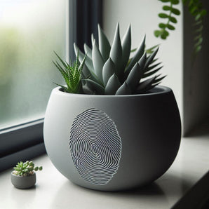 Uniikki istutusruukku rikospaikkadesignilla