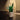 Retro Rattan Plantekrukke i Mid-Century Stil