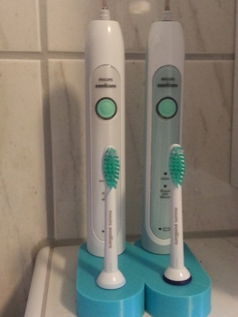Kaksinkertainen Philips Sonicare -hammasharjateline