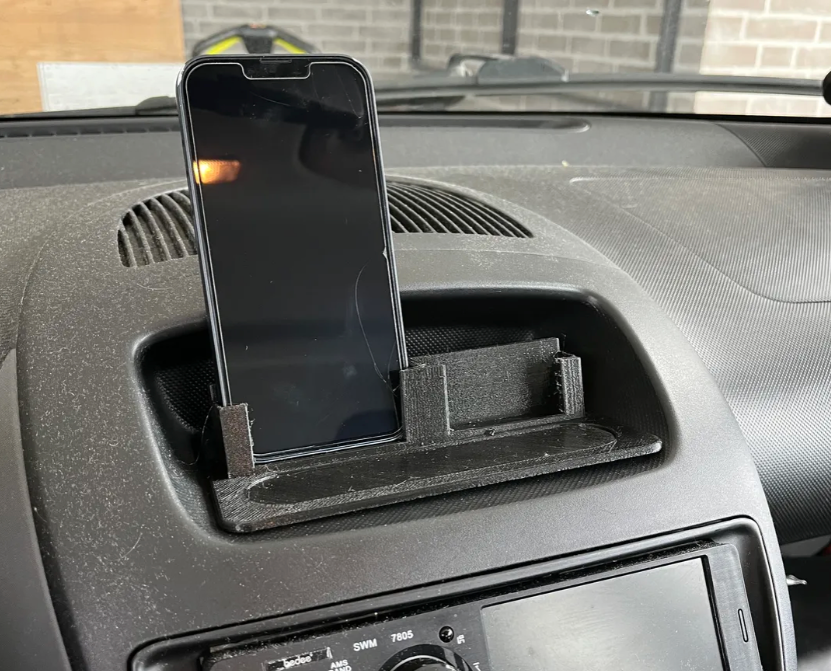 Autopuhelinteline malleihin Toyota Aygo, Peugeot 107, Citroen C1 (2005-2018 mallit) - iPhone 13/12/14 &amp; iPhone 12/13 mini