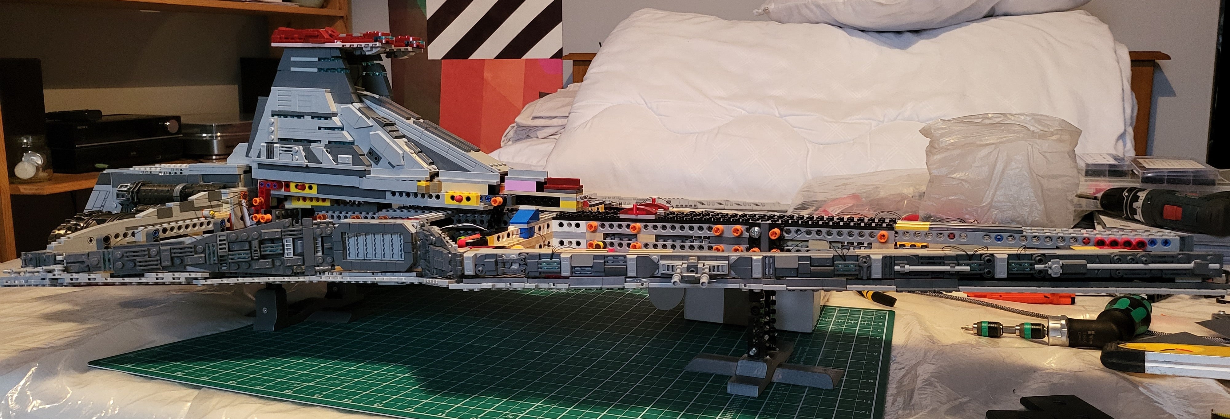 LEGO Star Wars 75367 UCS Venator Seinäteline – Optimaalinen esittely