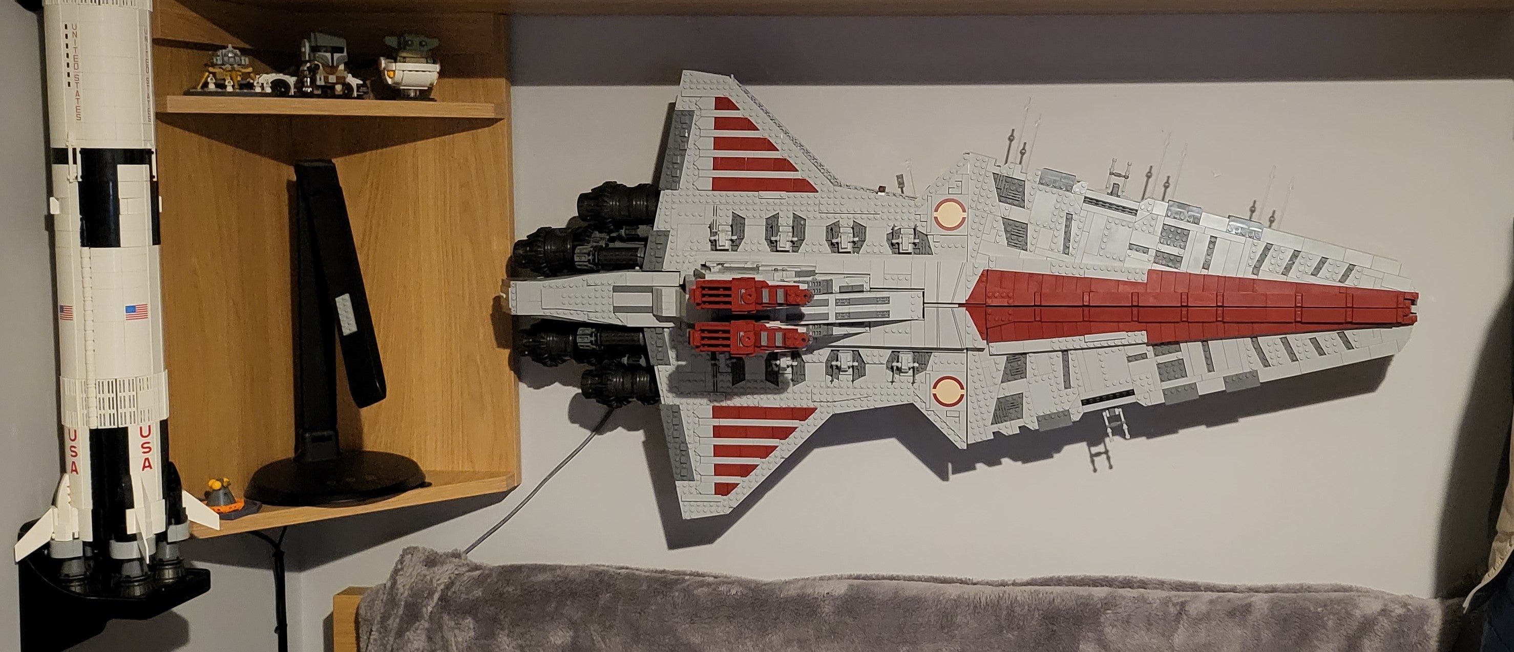 LEGO Star Wars 75367 UCS Venator Seinäteline – Optimaalinen esittely