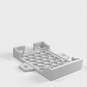 Geekworm Raspberry Pi 4 Armour Case Seinä- tai pöytäkiinnike