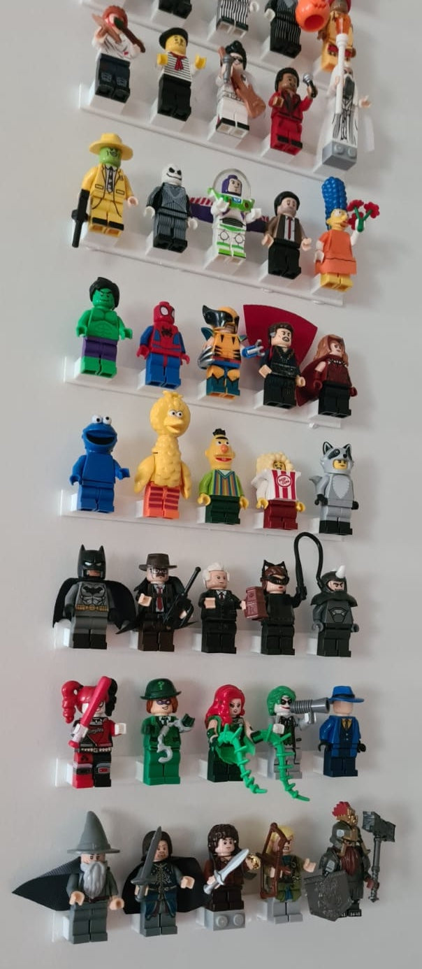 Lego Minifigure Display - Elegantti esillepano Minifigureillesi