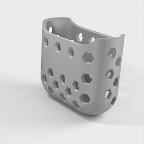 Airpods v2 Hexagon -kotelo nimikilvellä ja ilman nimikilpeä
