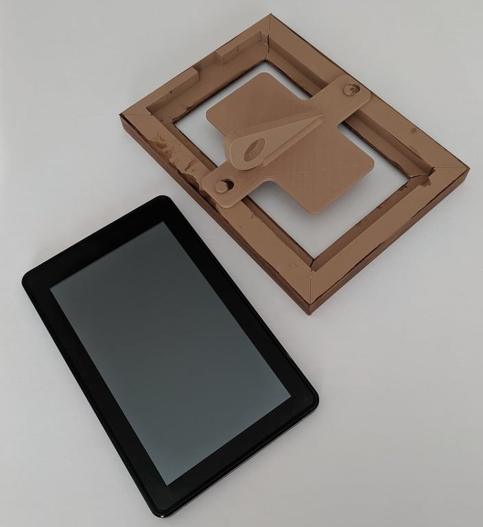 Puun näköinen kuvakehys Amazon Fire Tablet 1. sukupolveen (2011)