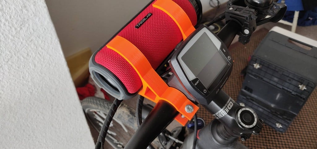 Pyöräteline Bluetooth-kaiuttimelle - Universal-istuvuus